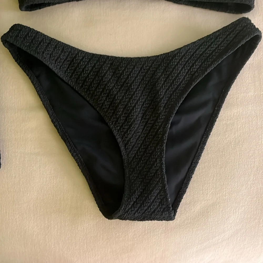 Triangl swimwear navy blue top bottom bag - Picture 4 of 6